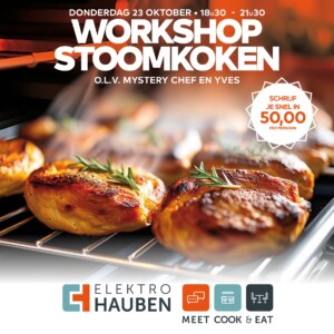 DO 23/10 Stoomkoken olv mystery chef en Yves