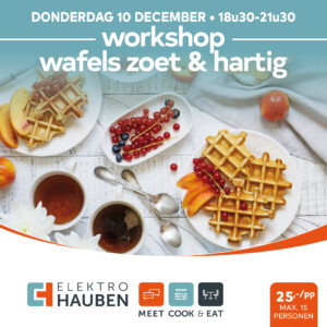 Wafels zoet en hartig
